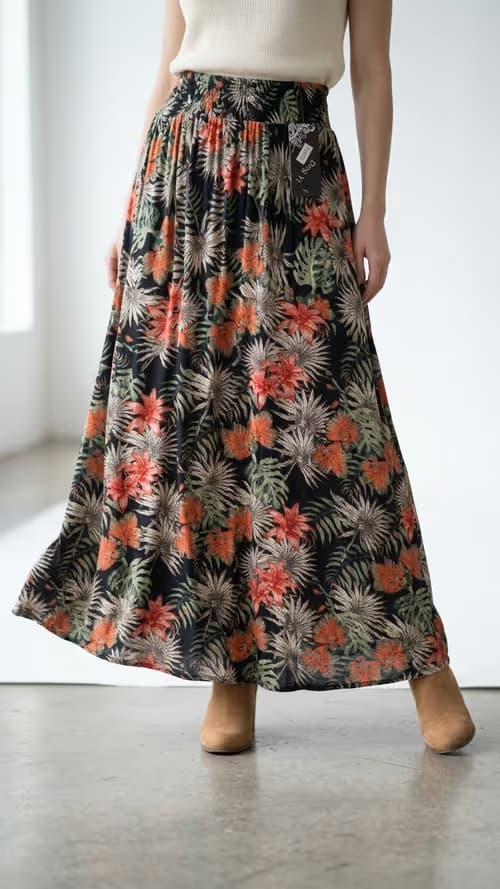 Ankle length skirt
