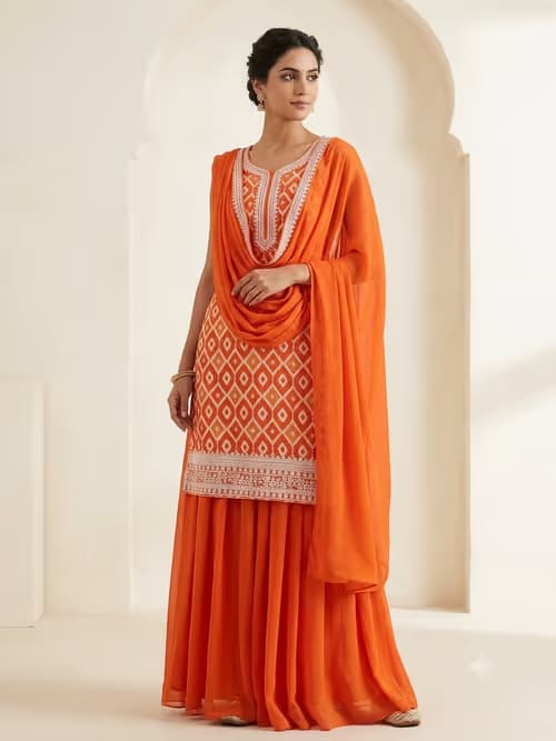 Sharara Dress